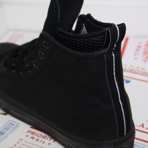 Converse All Black Waterproof All Star Boots - Picture 6 of 7